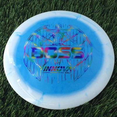 Innova Halo Star Boss with Burst Logo Stock Stamp - 175g Blue