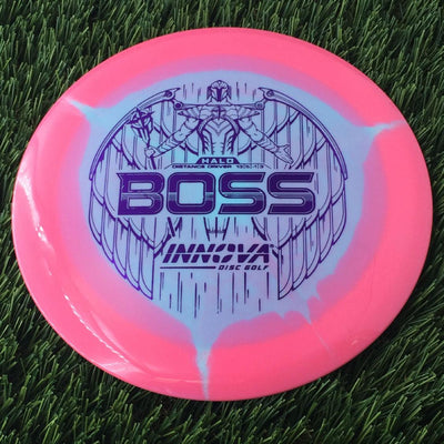 Innova Halo Star Boss with Burst Logo Stock Stamp - 167g Bluish Pink