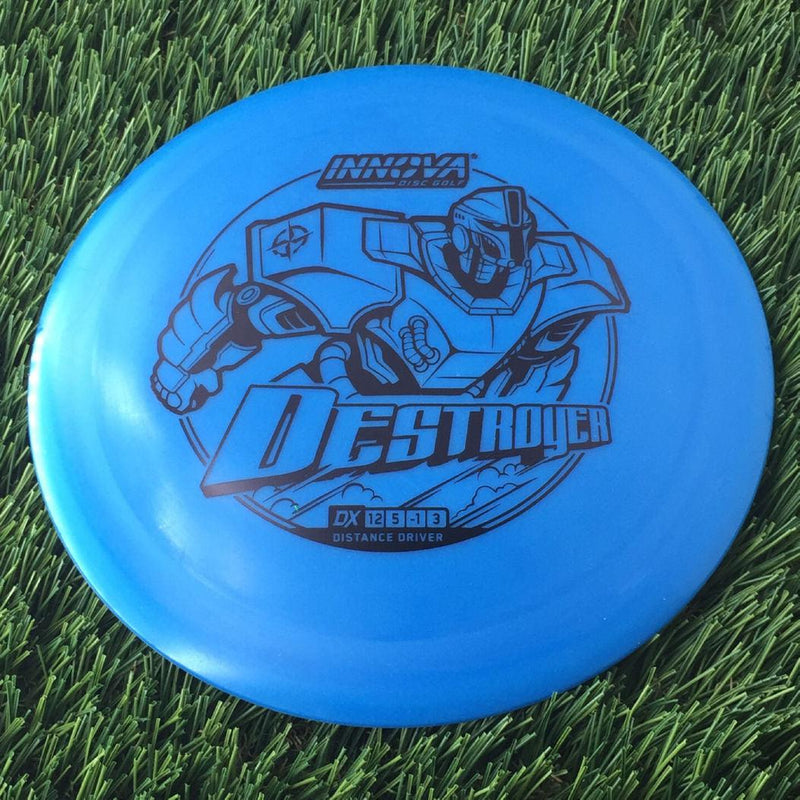 Innova DX Destroyer with Burst Logo Stock Stamp - 143g Blue