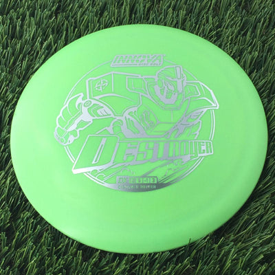 Innova DX Destroyer with Burst Logo Stock Stamp - 175g Green