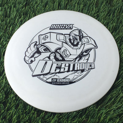 Innova DX Destroyer with Burst Logo Stock Stamp - 175g White