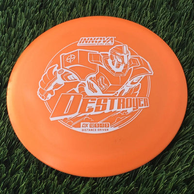 Innova DX Destroyer with Burst Logo Stock Stamp - 168g Orange