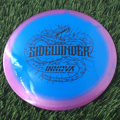 Innova Halo Star Sidewinder with Burst Logo Stock Stamp - 168g Bluish Purple