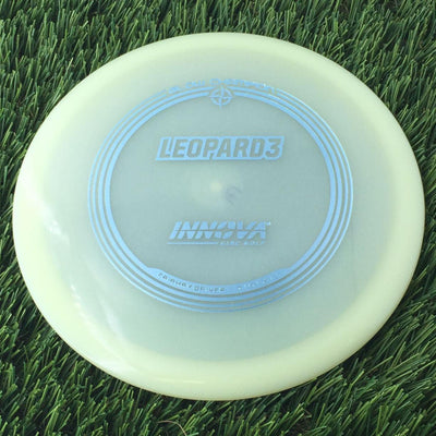 Innova Champion Glow Leopard3 with Burst Logo Stock Stamp - 171g - Translucent Glow