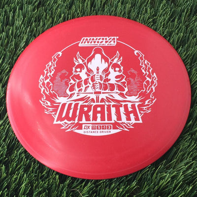 Innova DX Wraith with Burst Logo Stock Stamp - 170g Red