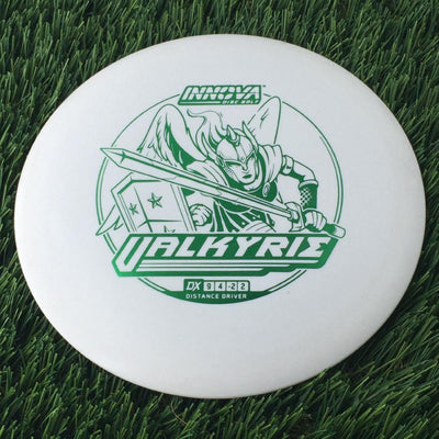 Innova DX Valkyrie with Burst Logo Stock Stamp - 145g White