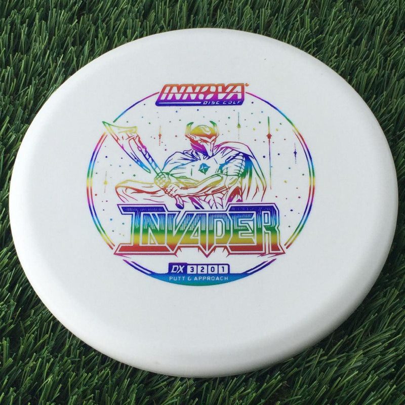 Innova DX Invader with Burst Logo Stock Stamp - 172g White