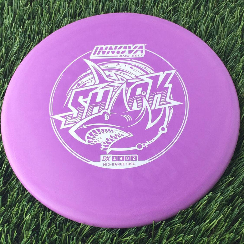 Innova DX Shark with Burst Logo Stock Stamp - 161g Purple