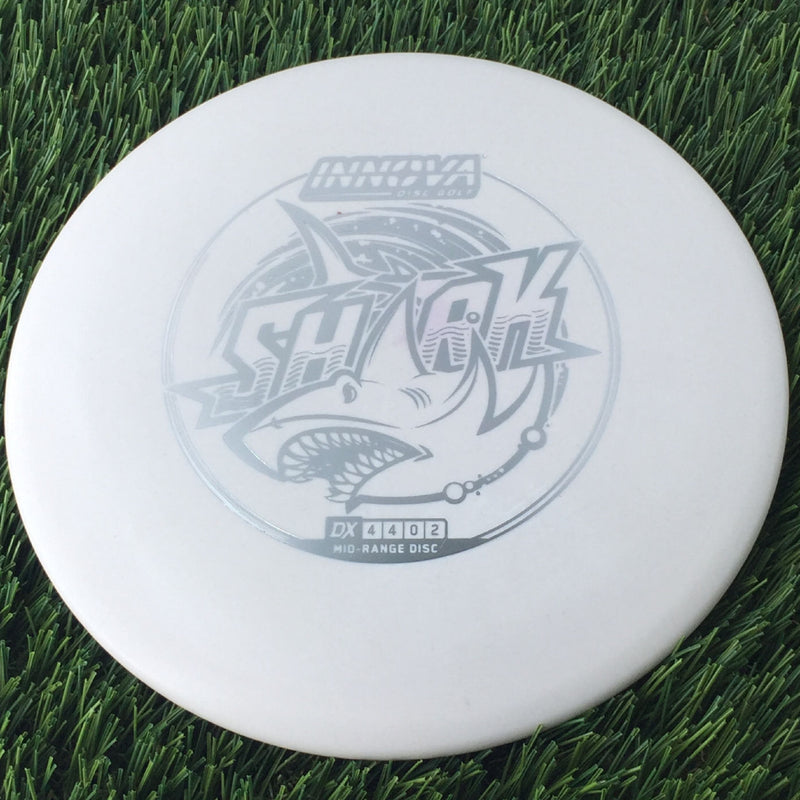 Innova DX Shark with Burst Logo Stock Stamp - 173g White