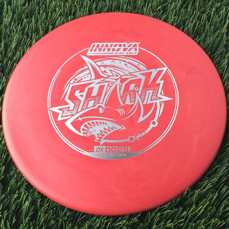 Innova DX Shark with Burst Logo Stock Stamp - 160g Red