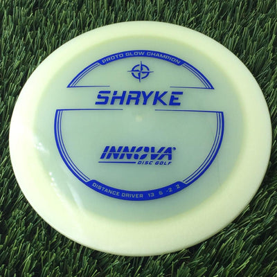 Innova Proto Glow Champion Champion Shryke with Burst Logo Stock Stamp - 169g - Translucent Glow