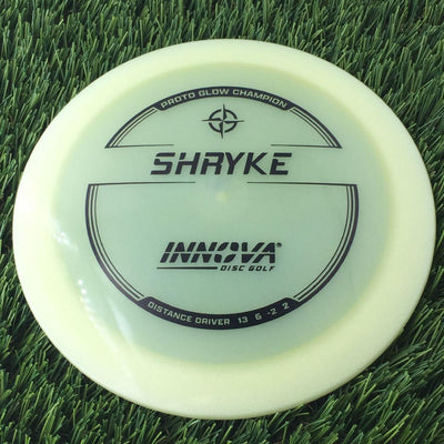 Innova Proto Glow Champion Champion Shryke with Burst Logo Stock Stamp - 170g - Translucent Glow