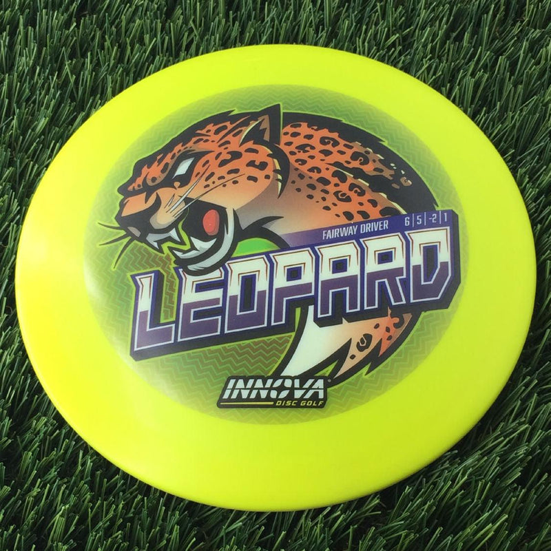 Innova DX Leopard with INNfuse Stock Stamp - 153g Yellow