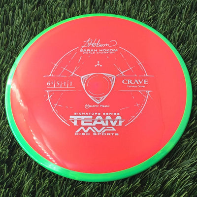 Axiom Neutron Crave with Sarah Hokom World Champion Signature Series Team MVP Stamp - 158g Pink