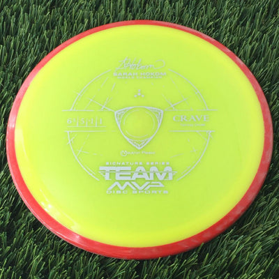 Axiom Neutron Crave with Sarah Hokom World Champion Signature Series Team MVP Stamp - 169g Yellow