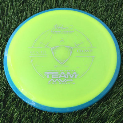 Axiom Neutron Crave with Sarah Hokom World Champion Signature Series Team MVP Stamp - 169g Yellow