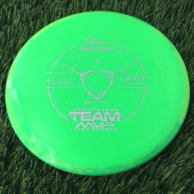 Axiom Neutron Crave with Sarah Hokom World Champion Signature Series Team MVP Stamp - 169g Green