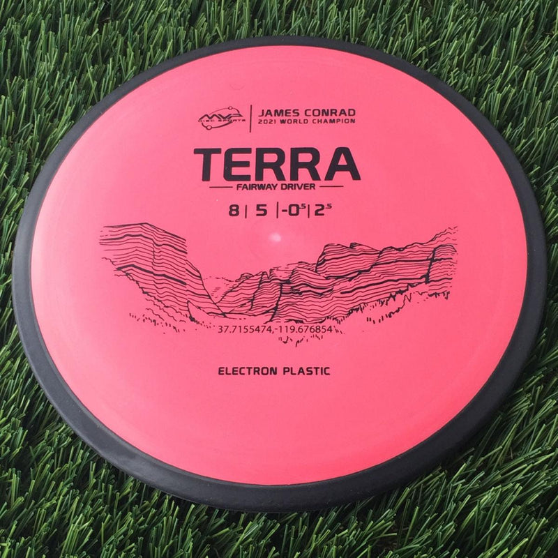 MVP Electron Medium Terra with James Conrad | 2021 World Champion | 37.7155474,-119.676854 Stamp - 173g Light Red