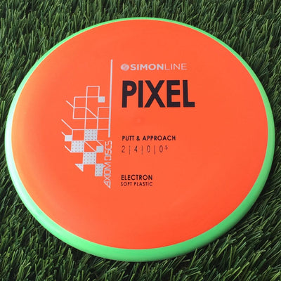 Axiom Electron Soft Pixel with SimonLine Stock Stamp - 165g Orange