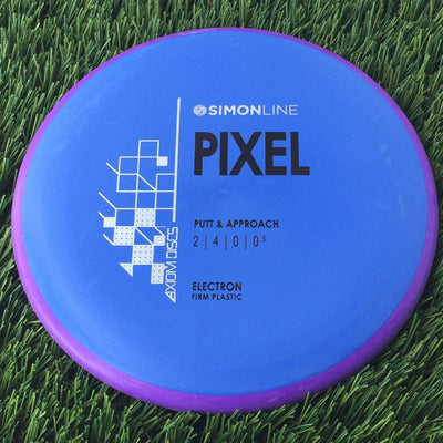 Axiom Electron Firm Pixel with SimonLine Stock Stamp - 169g Blue