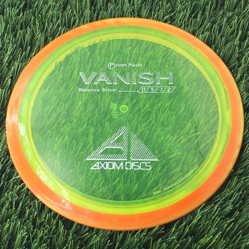 Axiom Proton Vanish - 164g - Translucent Yellow