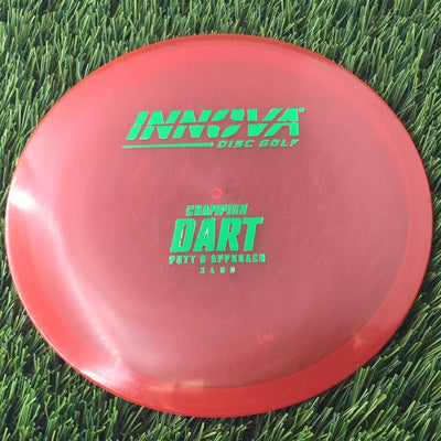 Innova Champion Dart with Burst Logo Stock Stamp - 172g - Translucent Red