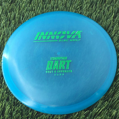 Innova Champion Dart with Burst Logo Stock Stamp - 172g - Translucent Blue