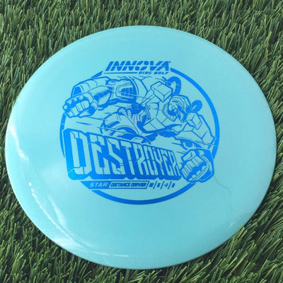 Innova Star Destroyer with Burst Logo Stock Stamp - 163g Teal Blue