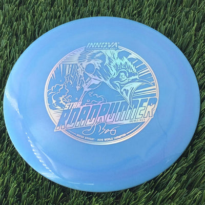 Innova Star Roadrunner with Gregg Barsby - 2018 World Champion with Burst Logo Stamp - 167g Muted Blue