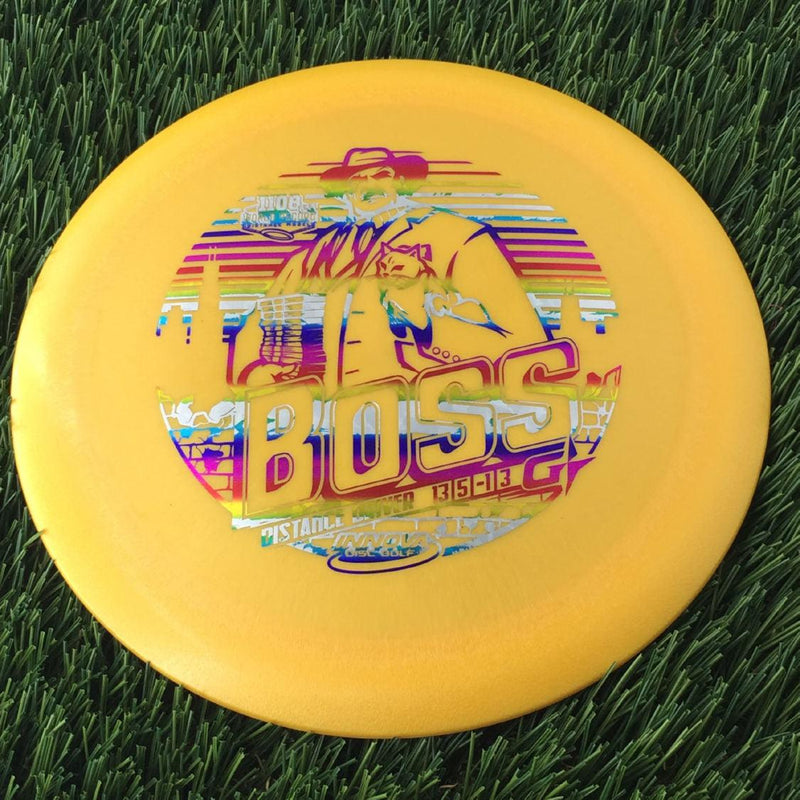 Innova Gstar Boss with Stock Character Stamp - 150g Light Orange