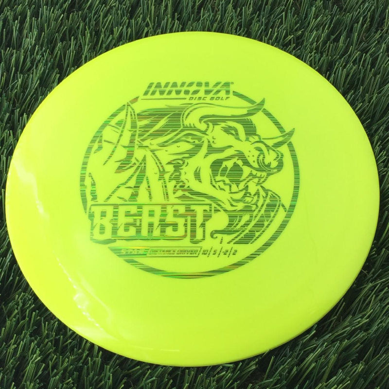 Innova Star Beast with Burst Logo Stock Stamp - 175g Yellow