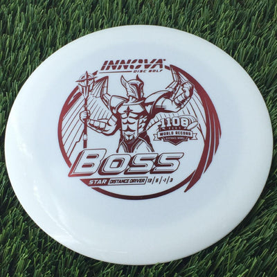 Innova Star Boss with Burst Logo Stock 1108 Feet World Record Stamp - 175g White