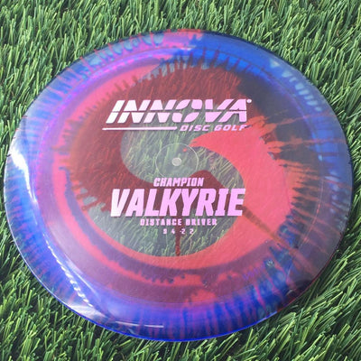 Innova Champion I-Dye Valkyrie with Burst Logo Stock Stamp - 175g - Translucent Dyed