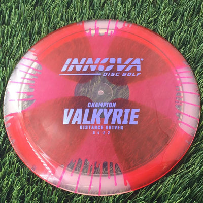 Innova Champion I-Dye Valkyrie with Burst Logo Stock Stamp - 175g - Translucent Dyed