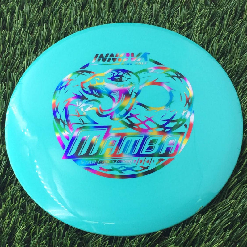 Innova Star Mamba with Burst Logo Stock Stamp - 166g Turquoise Green