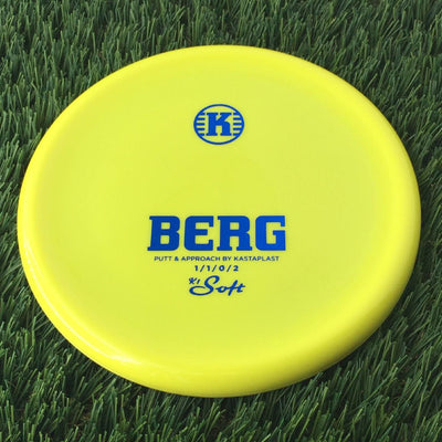 Kastaplast K1 Soft Berg - 173g Yellow
