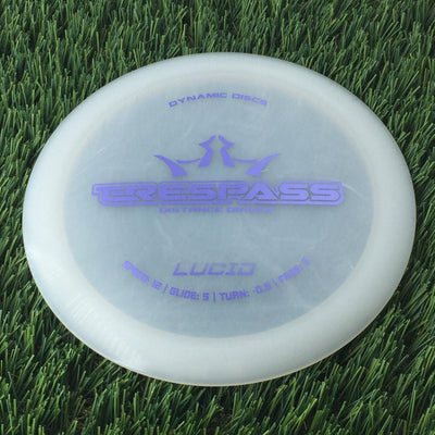 Dynamic Discs Lucid Trespass - 172g - Translucent White