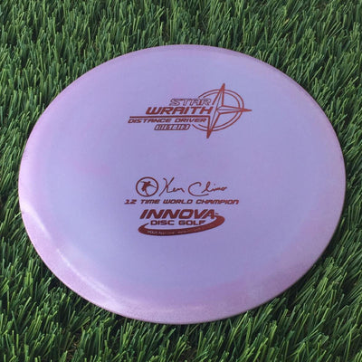 Innova Star Wraith with Ken Climo 12 Time World Champion Signature Stamp - 158g Muted Purple