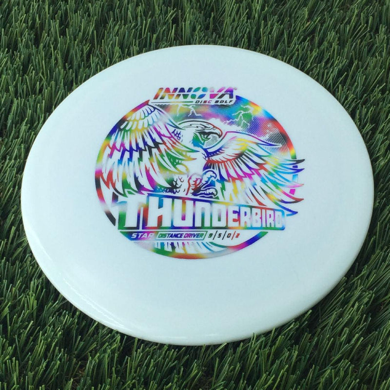 Innova Star Thunderbird with Burst Logo Stock Character Stamp - 175g White