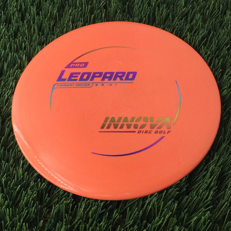 Innova Pro Leopard with Burst Logo Stock Stamp - 172g Orange