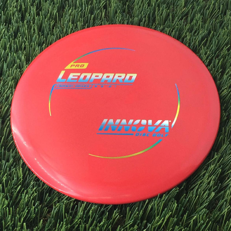 Innova Pro Leopard with Burst Logo Stock Stamp - 171g Red