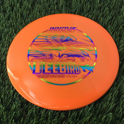 Innova Star Teebird with Burst Logo Stock Stamp - 175g Orange