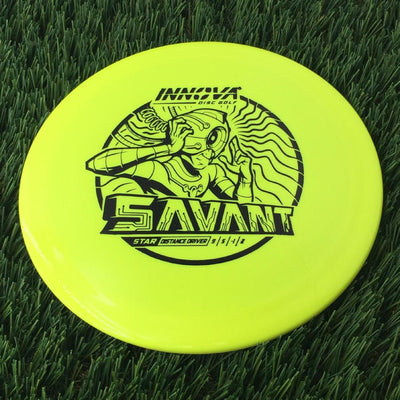 Innova Star Savant with Burst Logo Stock Stamp - 175g Yellow