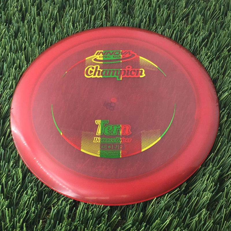 Innova Champion Tern with Circle Fade Stock Stamp - 168g - Translucent Red