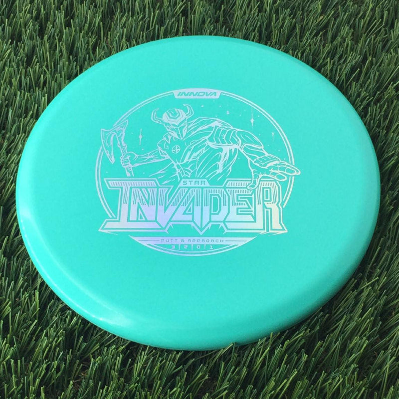 Innova Star Invader with Stock Character Stamp - 170g Turquoise Green