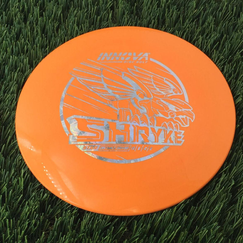 Innova Star Shryke with Burst Logo Stock Stamp - 170g Orange