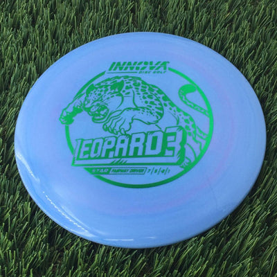 Innova Star Leopard3 with Burst Logo Stock Stamp - 172g Light Blurple