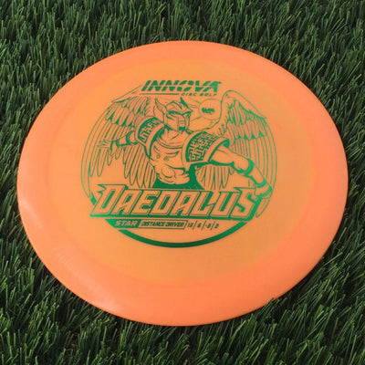 Innova Star Daedalus with Burst Logo Stock Stamp - 167g Orange