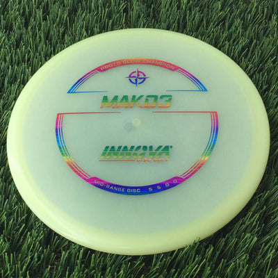 Innova Proto Glow Champion Mako3 with Burst Logo Stock Stamp - 168g - Translucent Glow