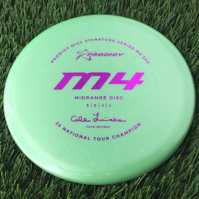 Prodigy 500 M4 with 2022 Signature Series Cale Leiviska - 3X National Tour Champion Stamp - 178g Green